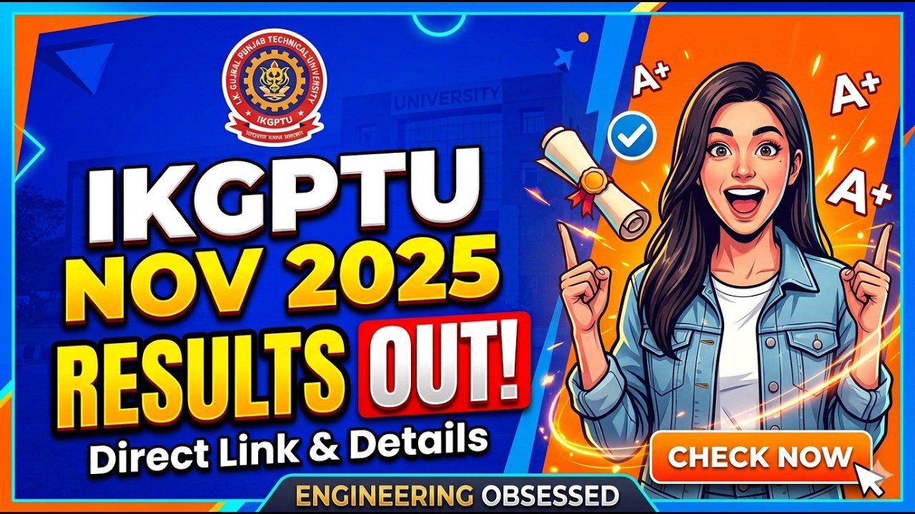 IKGPTU RESULTS OUT!!!! NOV 2025 Check Now