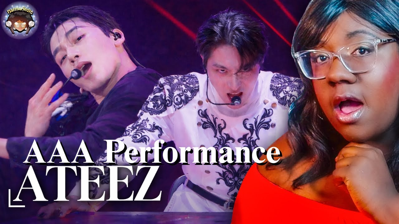 ATEEZ (에이티즈) - AAA PERFORMANCE (MAN ON FIRE + IN YOUR FANTASY) | РЕАКЦИЯ