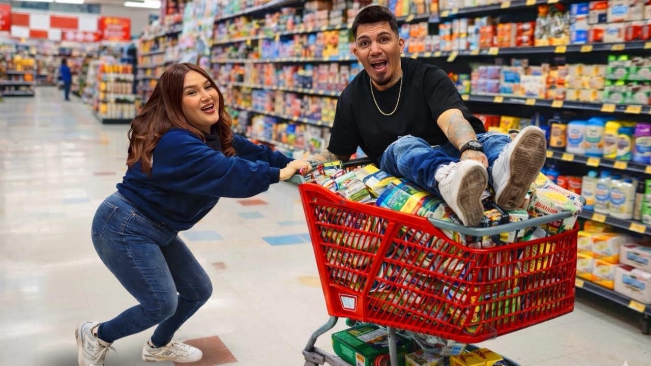 DE COMPRAS EN EL SUPERMERCADO🛒😄