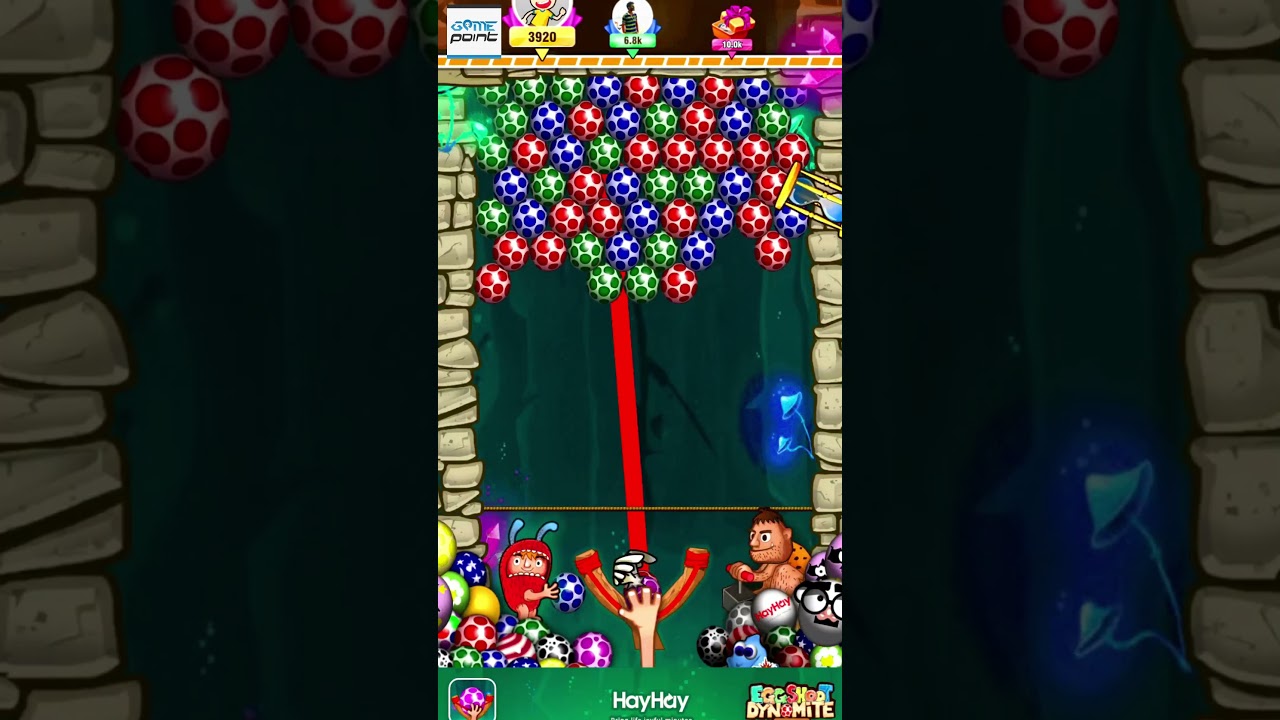 Egg Shooter Dynomite #shorts #gamepointpk