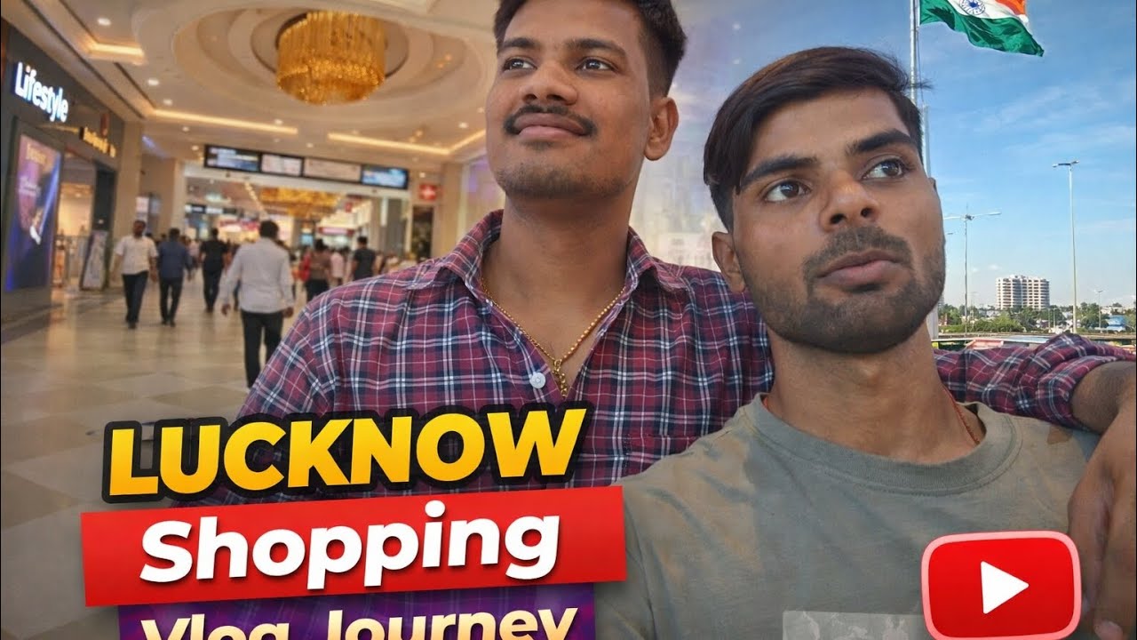 Lucknow Shopping Vlog Journey 😍🤩