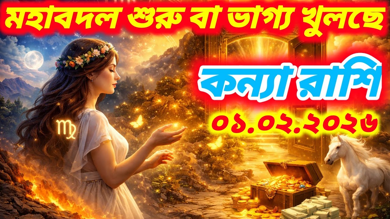 ♍ কন্যা রাশি | 🌟 মহাবদলের শুরু 🌟 ভাগ্য খুলছে যেভাবে ভাবেননি সেভাবেই