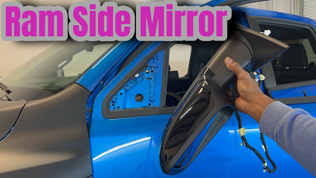 How to remove a 2019-2025 Dodge Ram side mirror