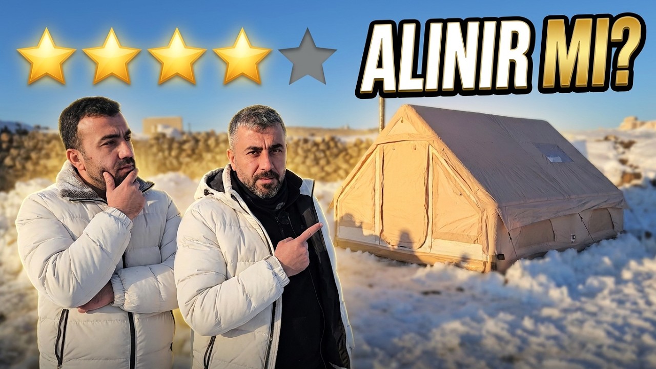 ROBO 12 KİŞİLİK ŞİŞME KAMP &Ccedil;ADIRINI 4 MEVSİM ARTILARI VE EKSİLERİYLE DENEDİK.