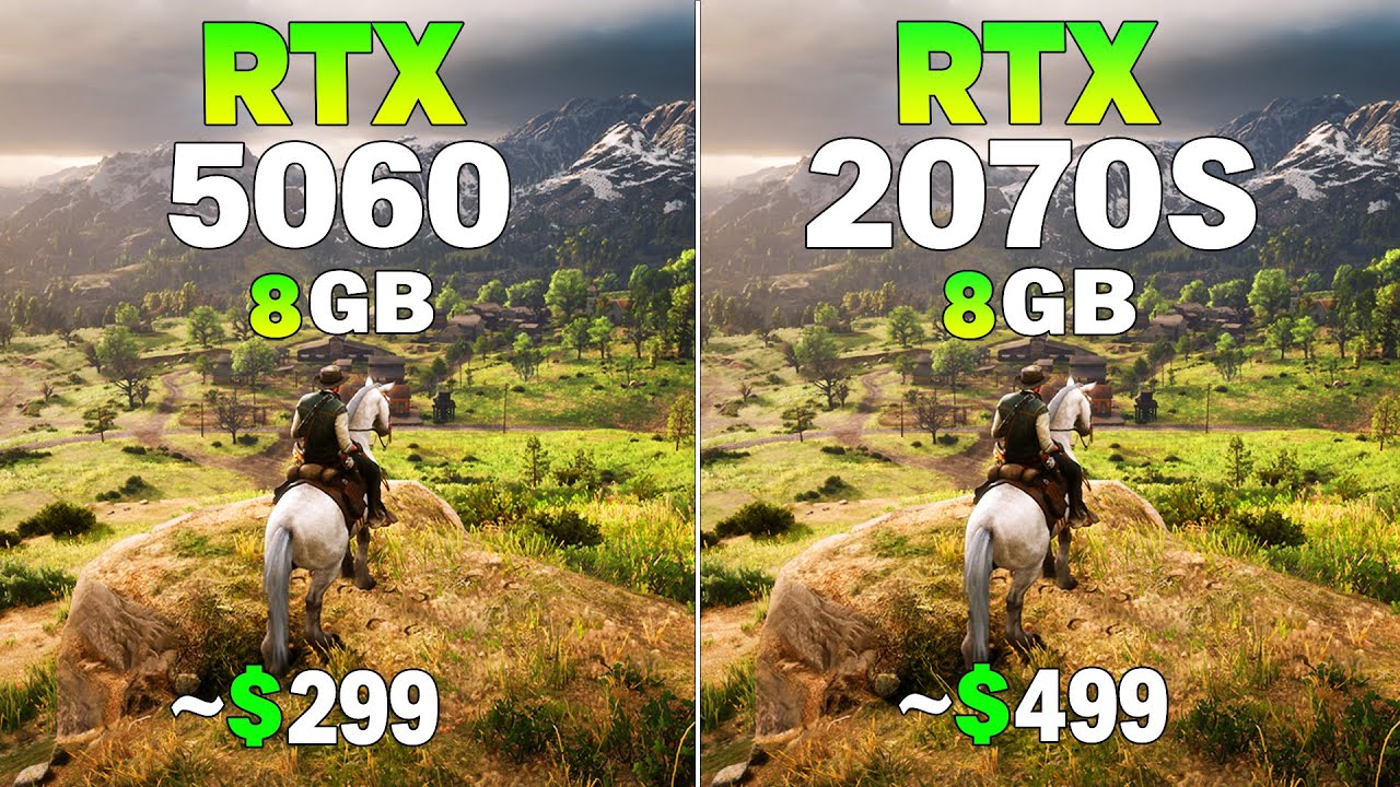 RTX 5060 vs RTX 2070 Super - Test in 8 Games
