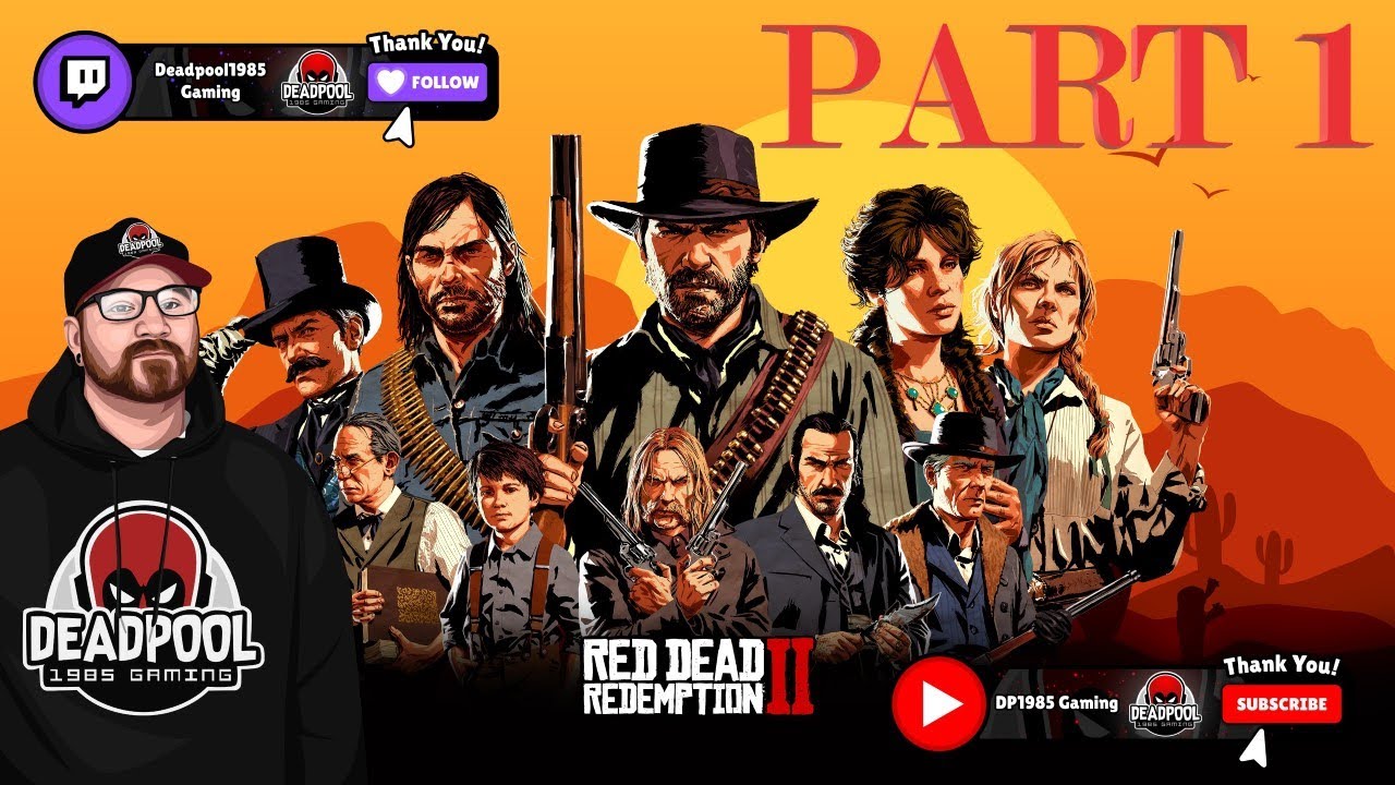 Red Dead Redemption II - PC ( Playthrough Part 1 )