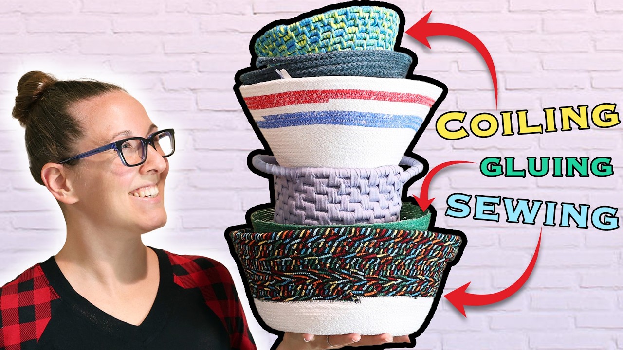 3 Ways to Make a Rope Bowl (and a bonus way)