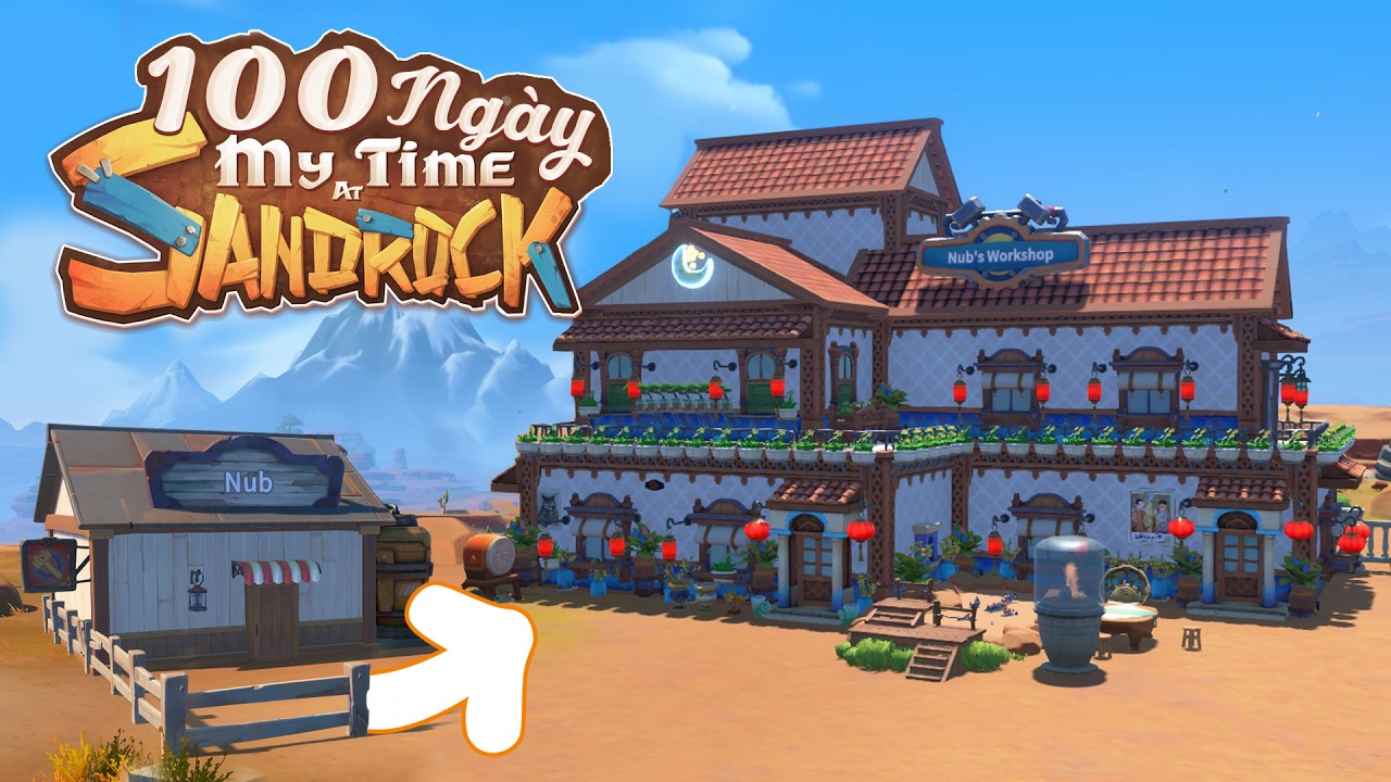 100 Ngày Lập Harem trong My Time At Sandrock - BroNub