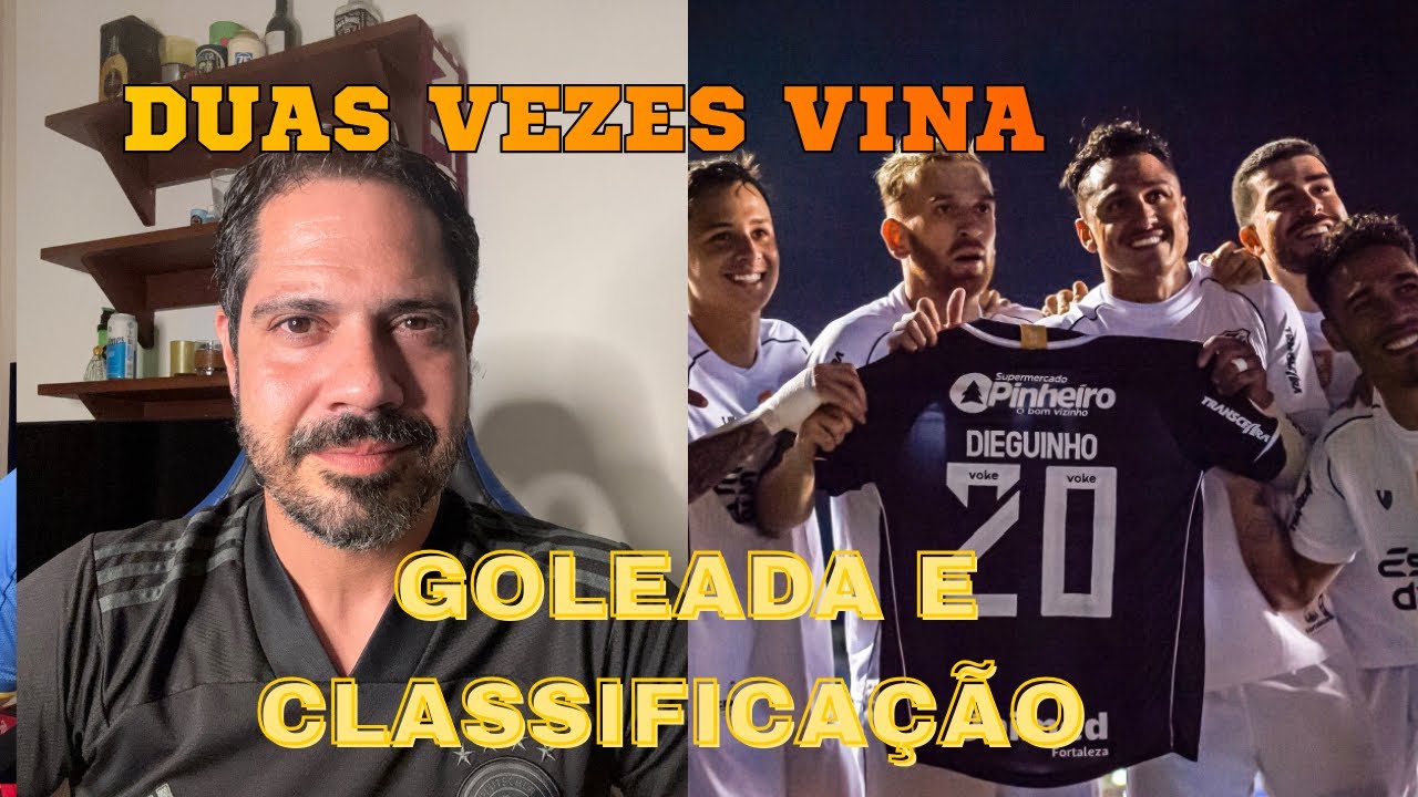 TIROL 1 x 4 CEARÁ | VINA marca dois e o VOZÃO goleia 