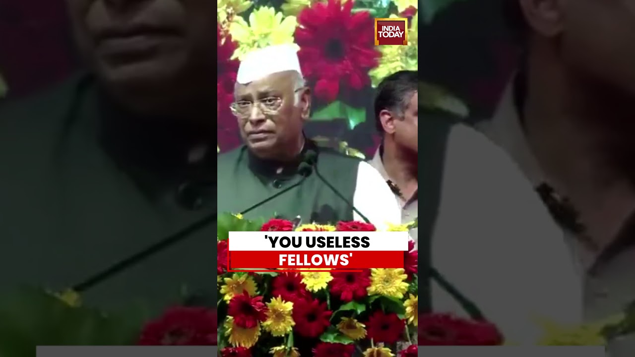 Mallikarjun Kharge Rebukes Workers Over 'DK-DK' Chants During Party Programme | Congress