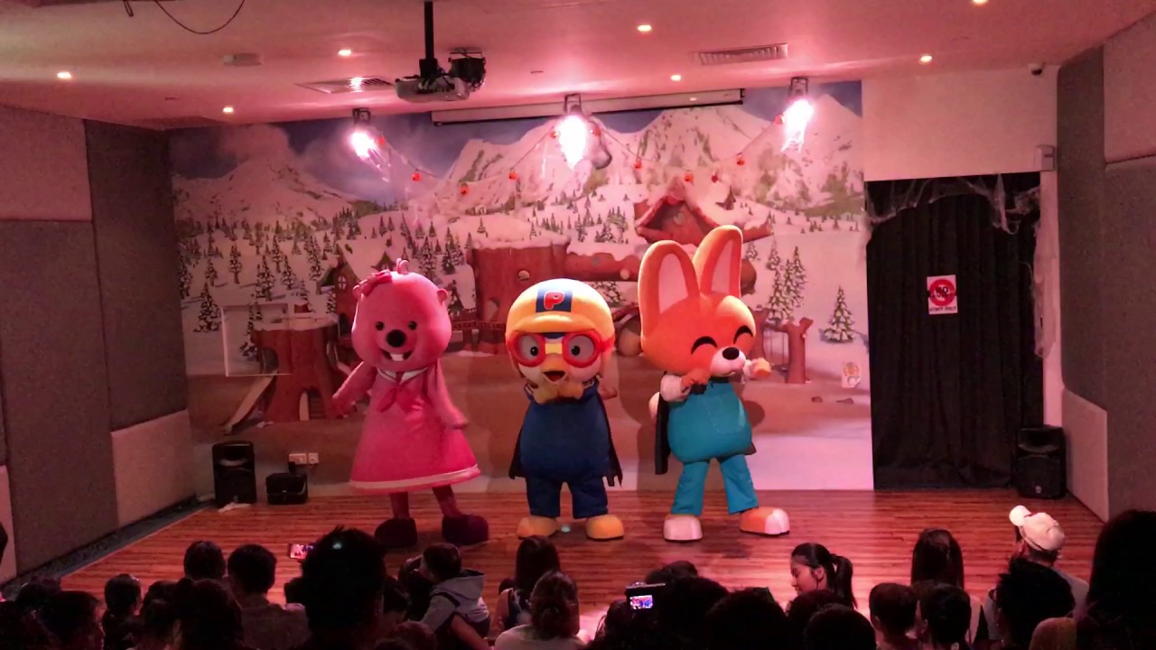 Pororo Park Singapore- Mascot performance