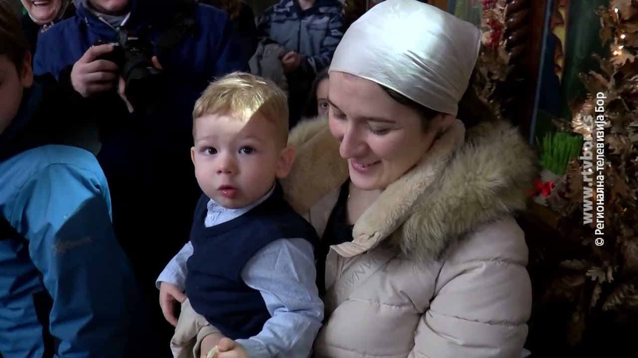 Božić u hramu „Sveti Đorđe“ u Boru, 7. januar 2025. (RTV Bor)