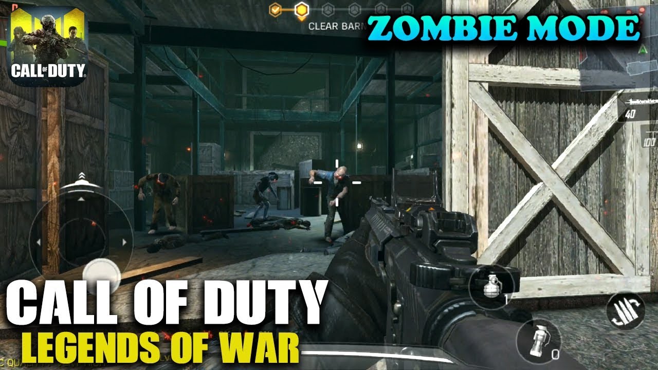 CALL OF DUTY MOBILE - ZOMBIE MODE GAMEPLAY (ANDROID / iOS)