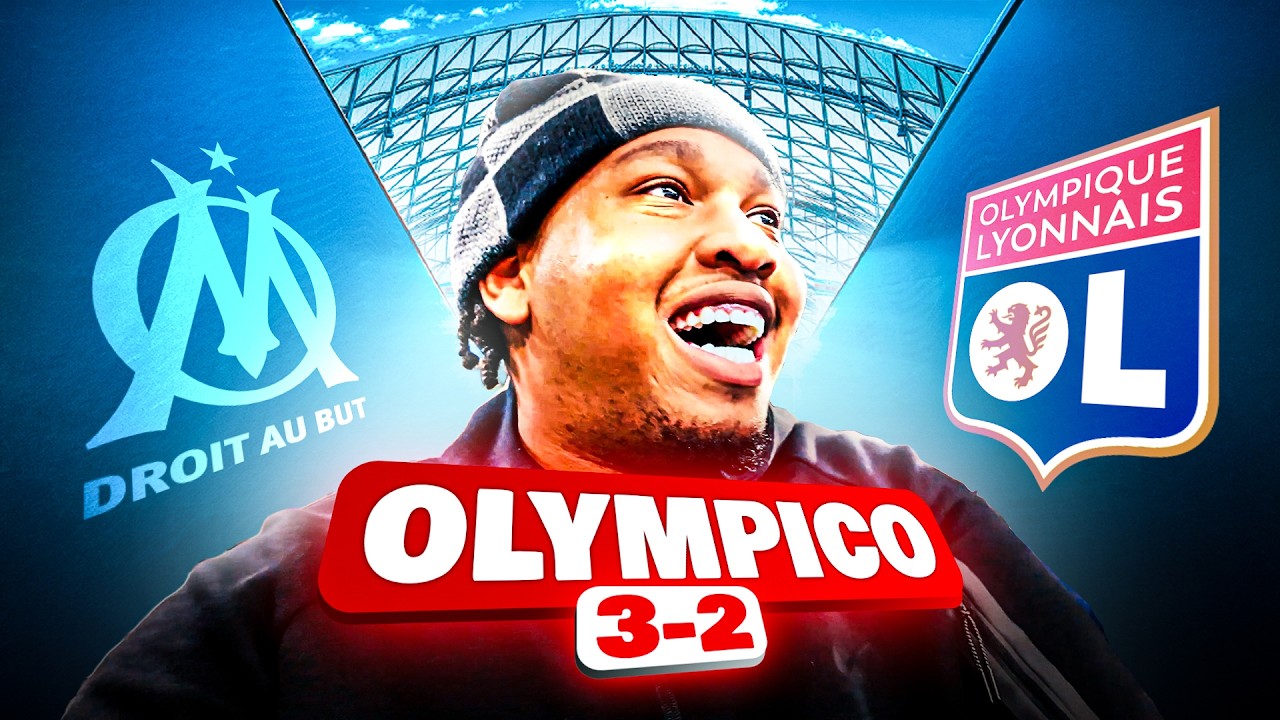 J'AI VÉCU OM VS OL AU VÉLODROME... MATCH COMPLÈTEMENT FOU (3-2) !