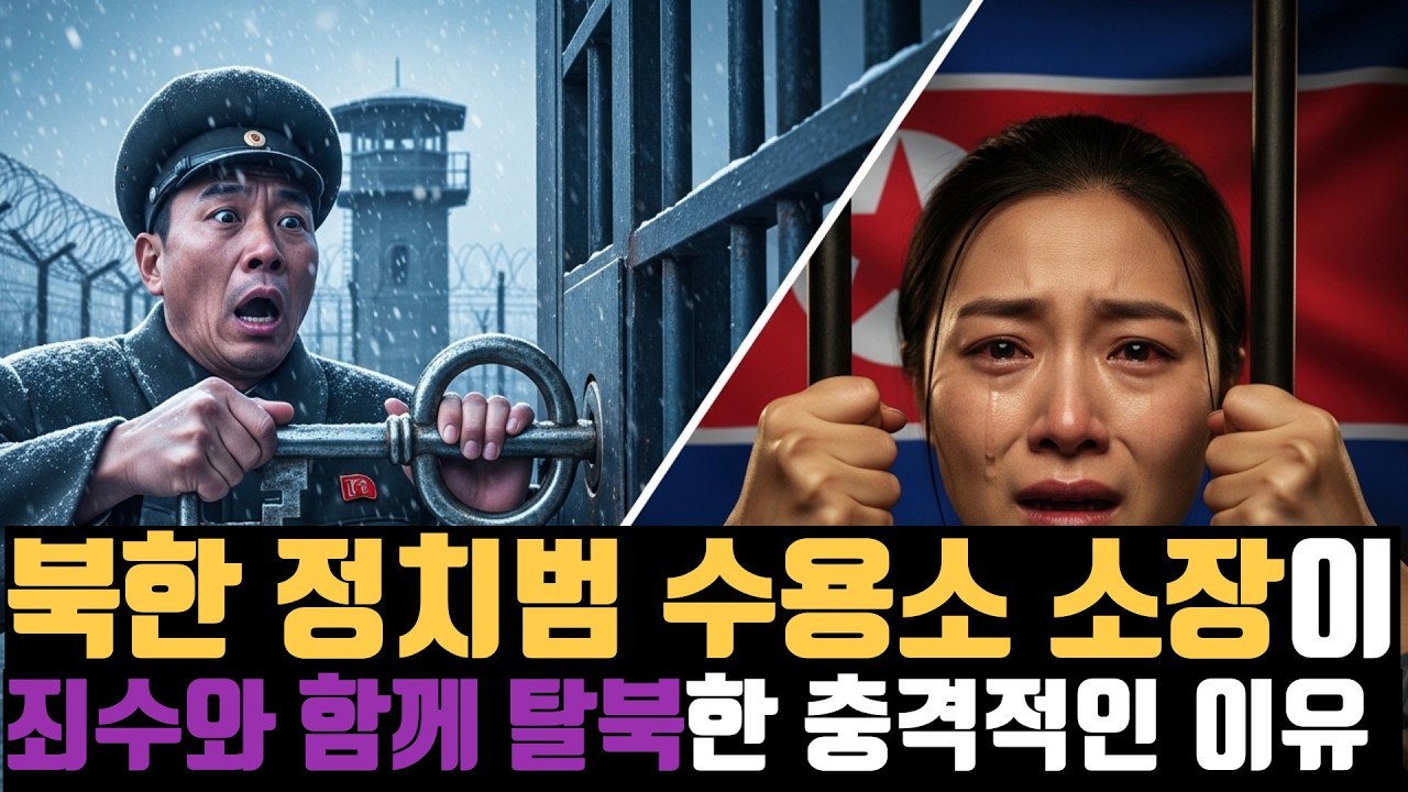 북한 정치범 수용소 소장이 죄수와 함께 탈북한 충격적인 이유