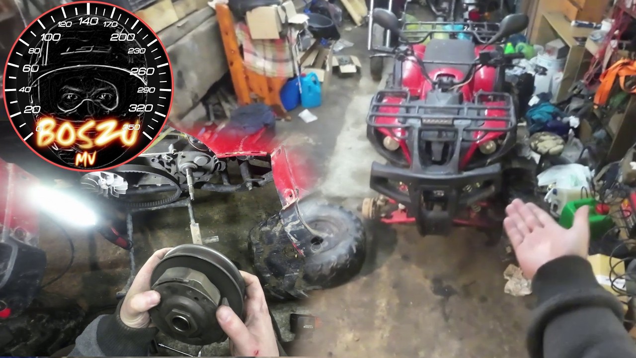 Diagnozowanie napędu CVT w Quadzie 200cc