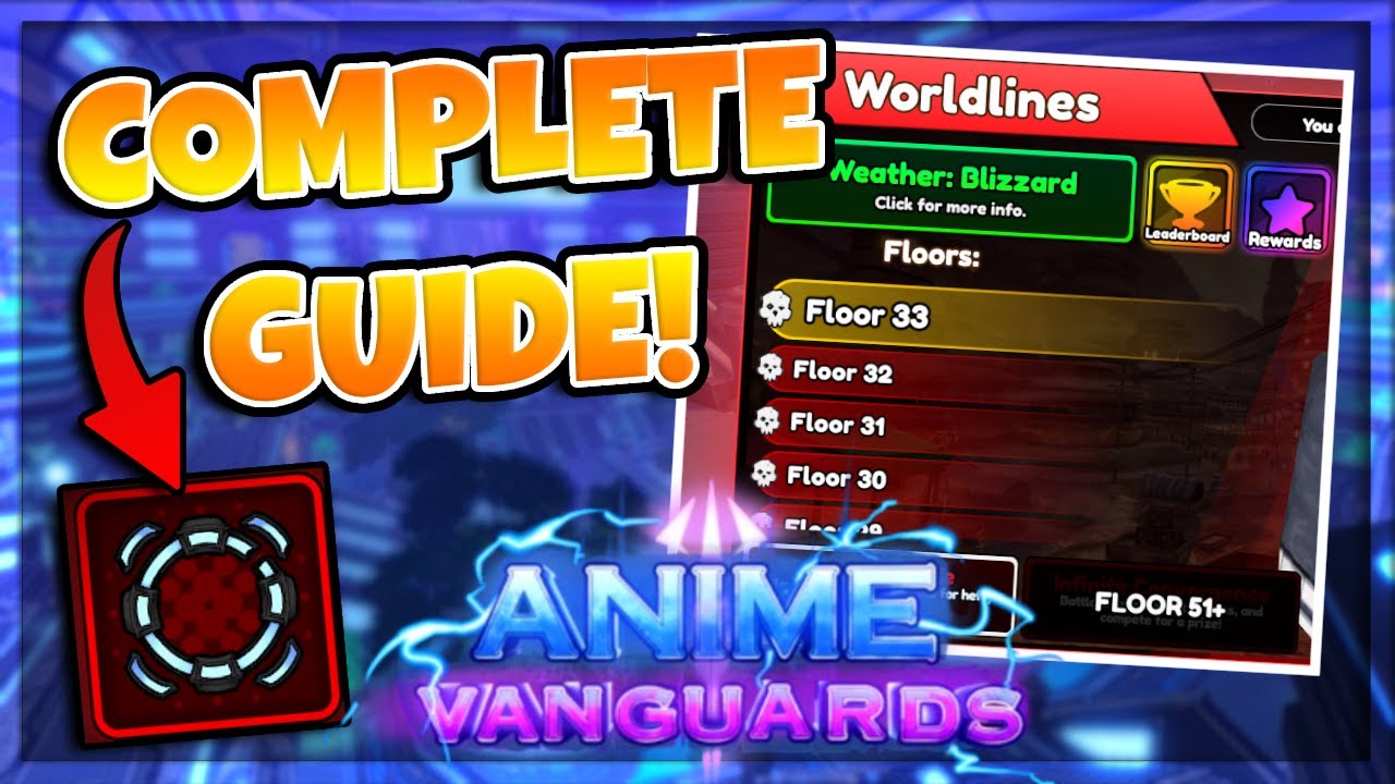 The Best *WORLDLINES GUIDE* in Anime Vanguards!