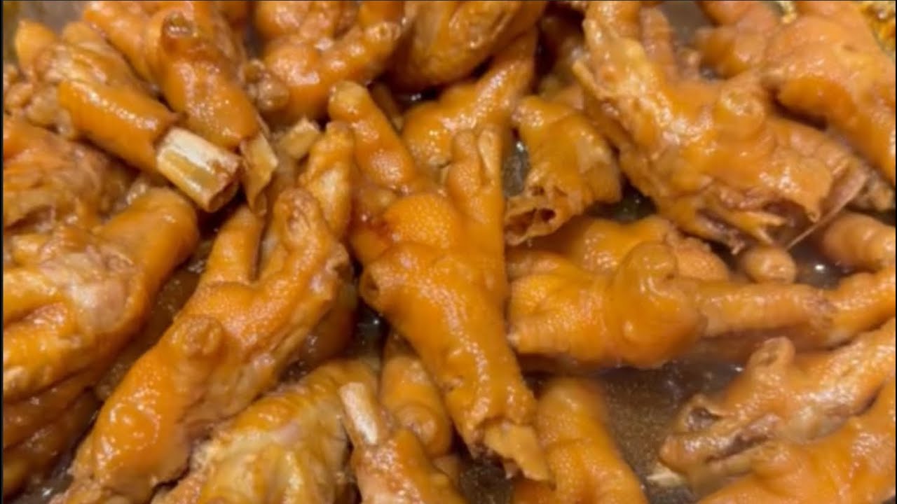 HOW TO MAKE BRAISED CHICKEN FEET | TENDER & STICKY