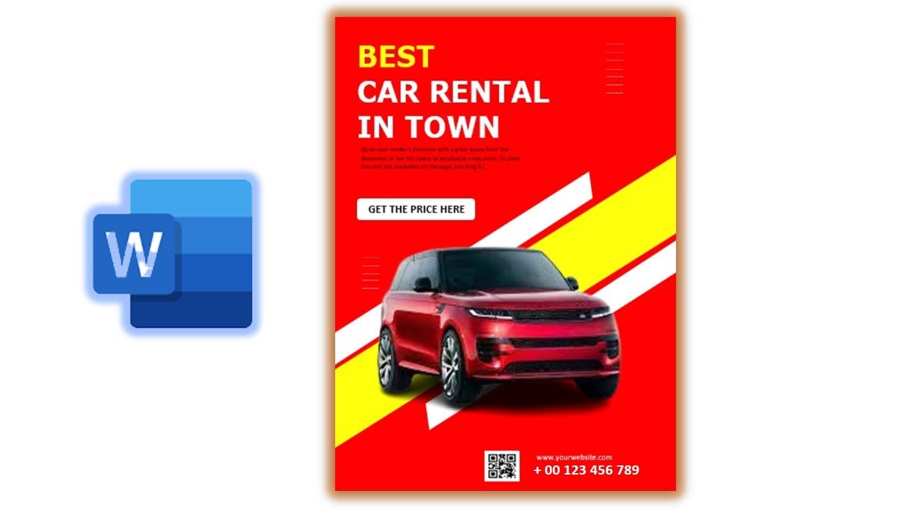 Social Media Post | Design Social Media Post in MS-WORD | Muabi Design