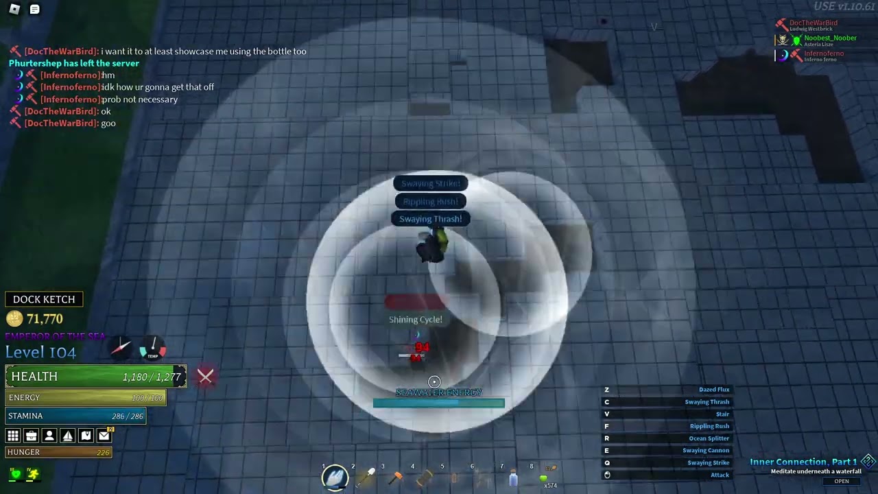 Arcane Odyssey ~ Weapons vs Fighting Styles