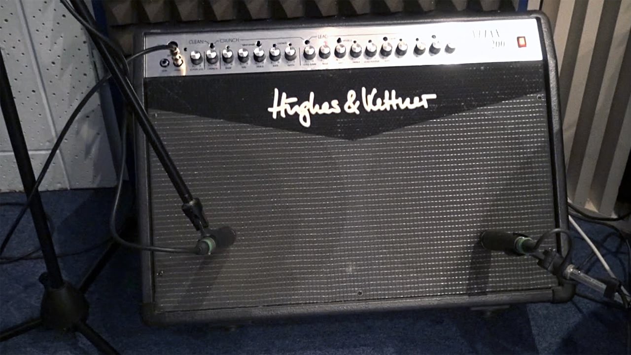 90's Hughes&Kettner Attax 200 Stereo Amp Demo