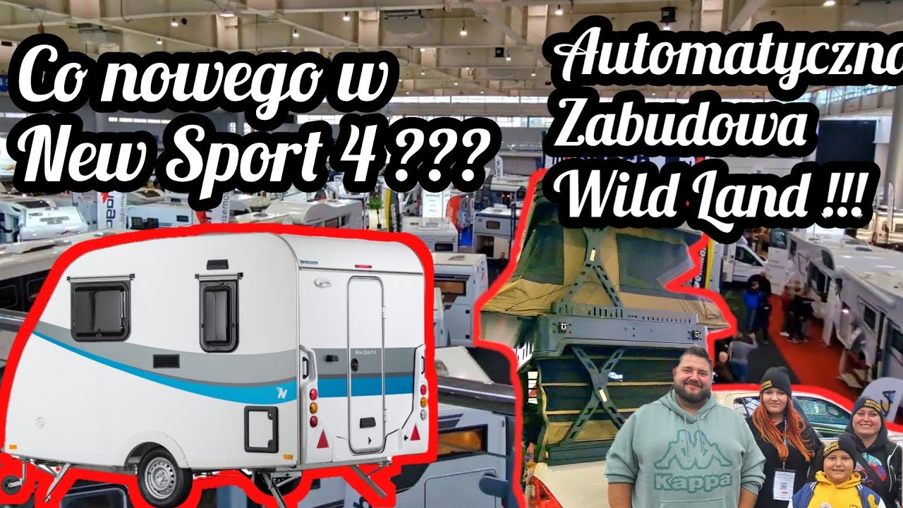 #227 Automatyczna Zabudowa Wild Land! Co Nowego w Niewiadów N sport 4? Spacerujemy po Caravans Salon