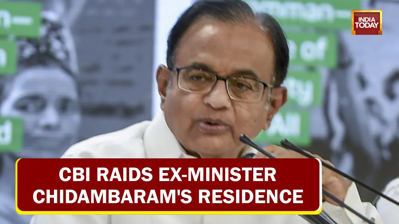 CBI Raids At Congress Neta Chidambaram's Premises; 7 Locations Across Delhi, Mumbai & TN Raided