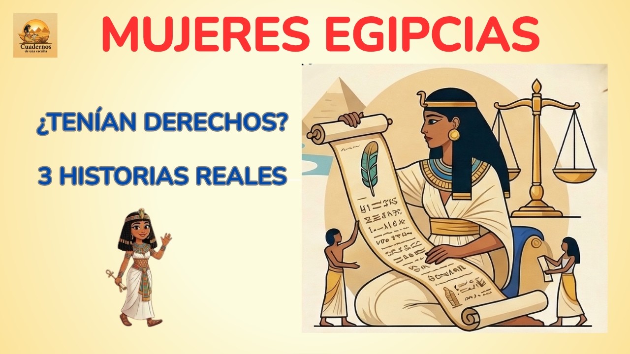 La mujer en el Antiguo Egipto a través de tres historias reales