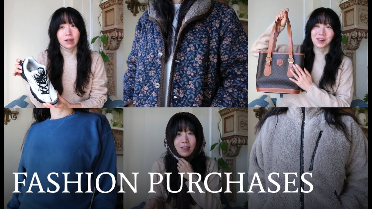 Покупки в Корее и Японии. Часть 1 | Включает Uniqlo, Muji, винтажную одежду Celine и многое другое.