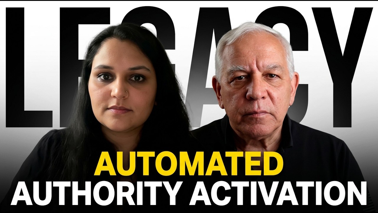 Rekha automated authority activation. An Entrepreneurs approach to assuring legacy.