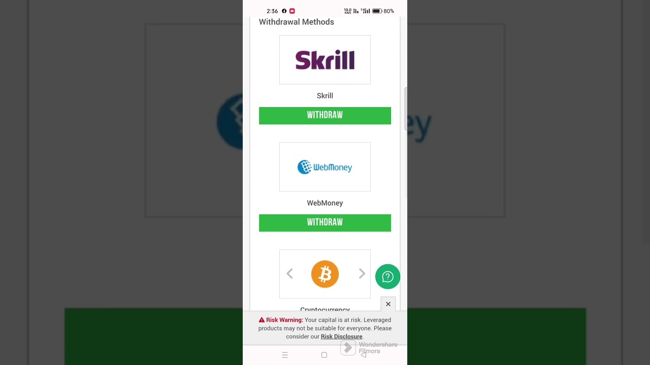 How to withdraw from XM broker USDT method