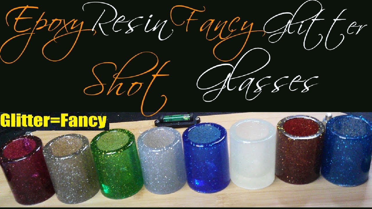 Fancy Pants Epoxy Resin Shot Glasses
