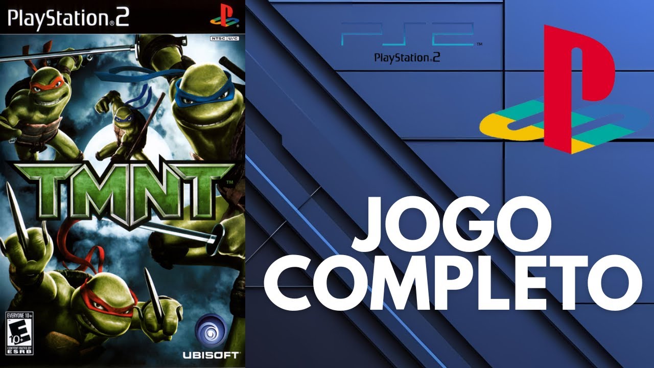 TMNT PS2 - JOGO COMPLETO