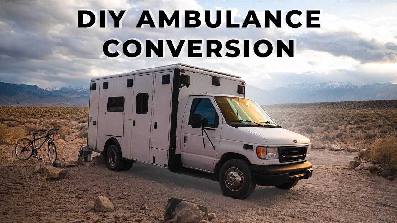 DIY AMBULANCE CONVERSION (TINY HOME) TOUR!