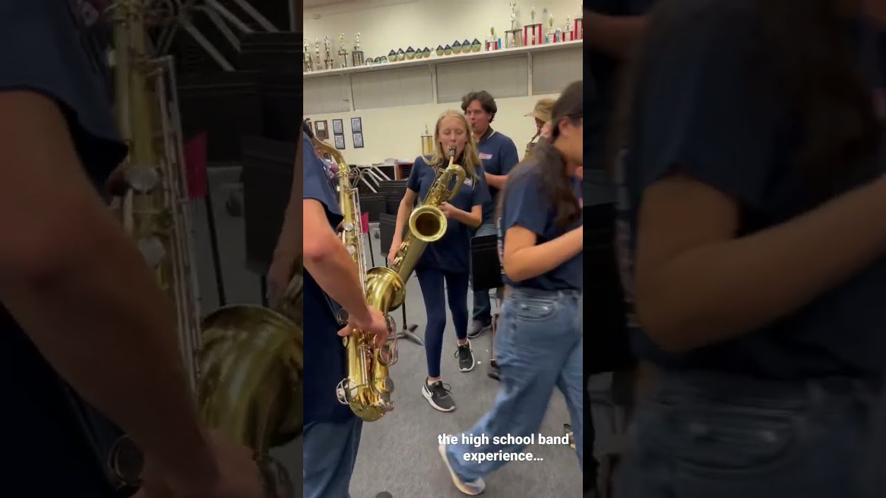 The high school band experience&hellip;