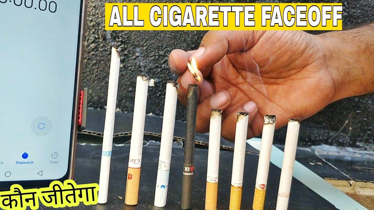 All Cigarette Faceoff ( which will win) Subscribe