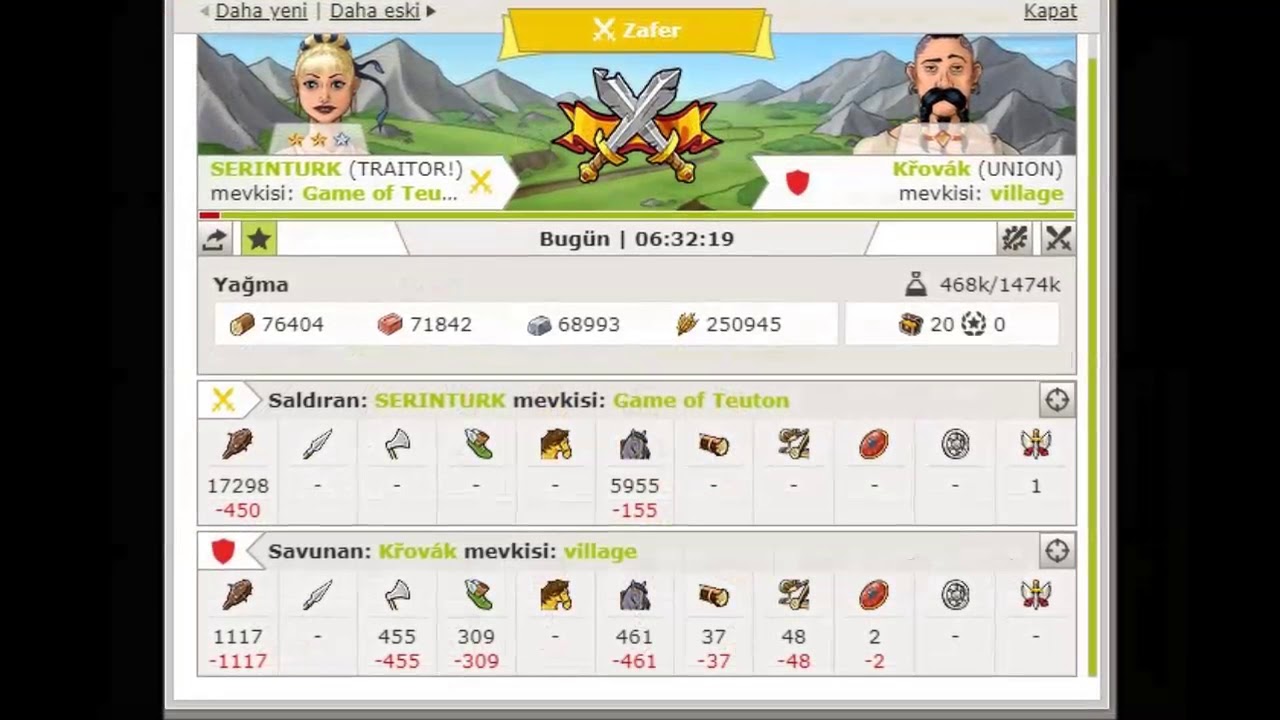 Travian Kingdoms SERINTURK  TEST Server ( Ottoman Kingdom)