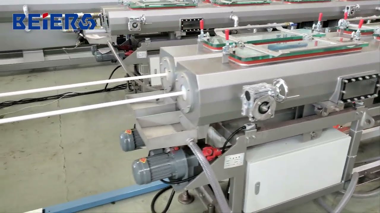 1/2”-2” PVC Dual Pipe Extrusion Line | Conduit Pipe Line | Double exit