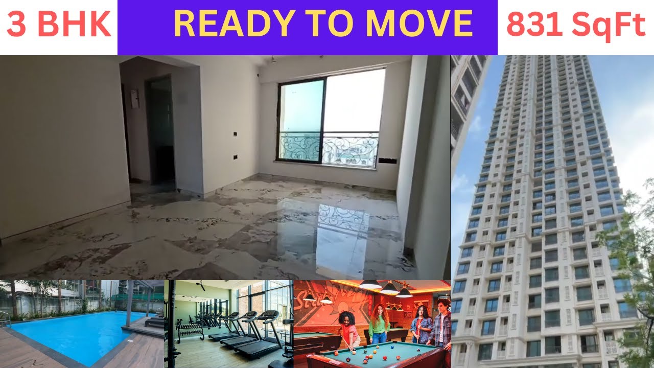 3 BHK Flat for Sale in Mira Road - b302 | New Ready to Move | Ramdev Park, Near Sivar Garden
