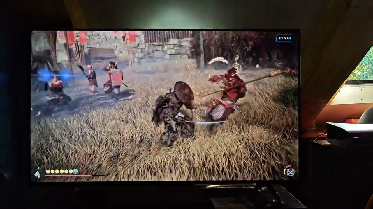 Ghost of yotei in tcl c6k/q6c ps5 slim