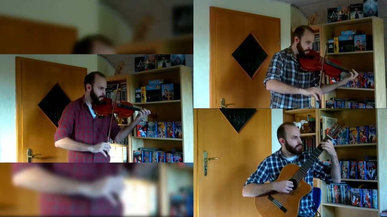 Noir OST: Secret Game - Yuki Kajiura (Violin, Viola, Guitar Cover) [SCORE]