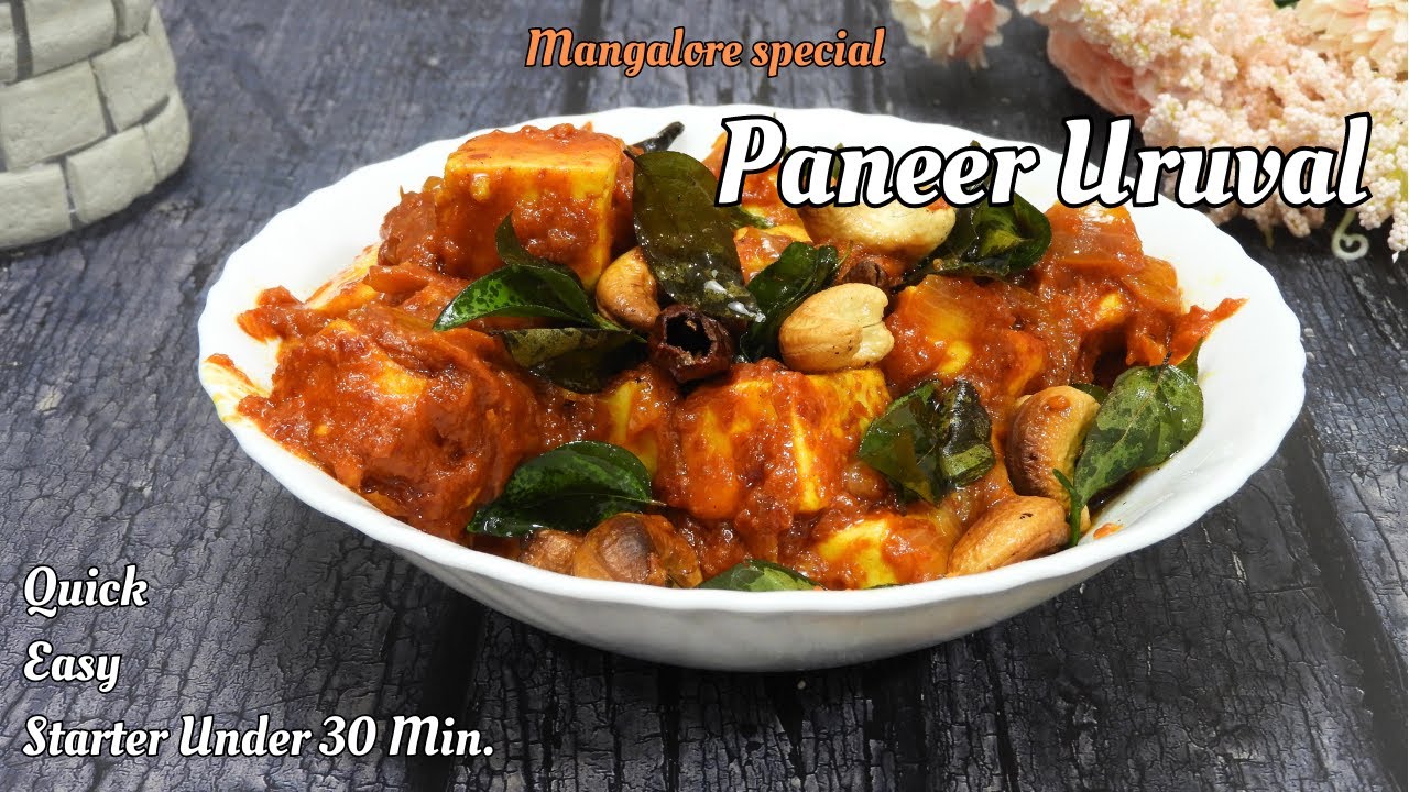 Mangalore special Paneer Uruval recipe | Paneer Urval |paneer recipe| @feelthefood