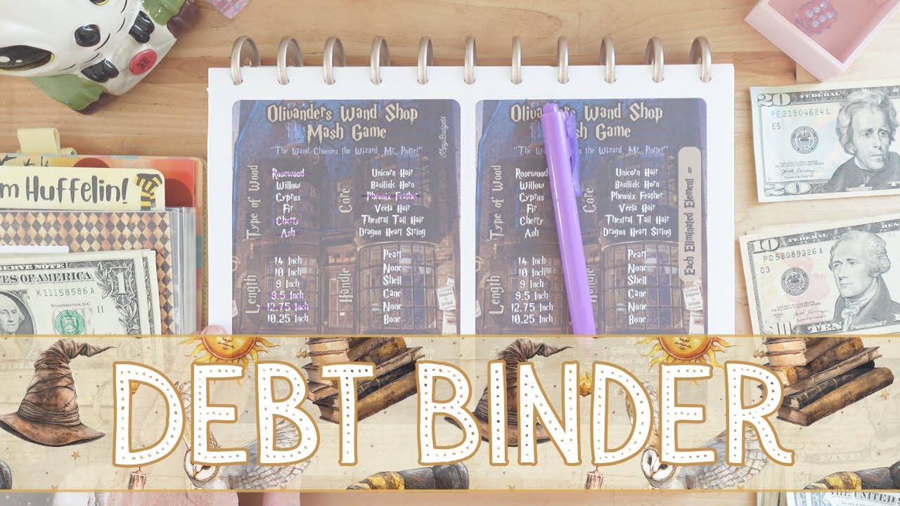 🪄Expelli-DEBT-us! 🪄| Debt Binder | New Theme