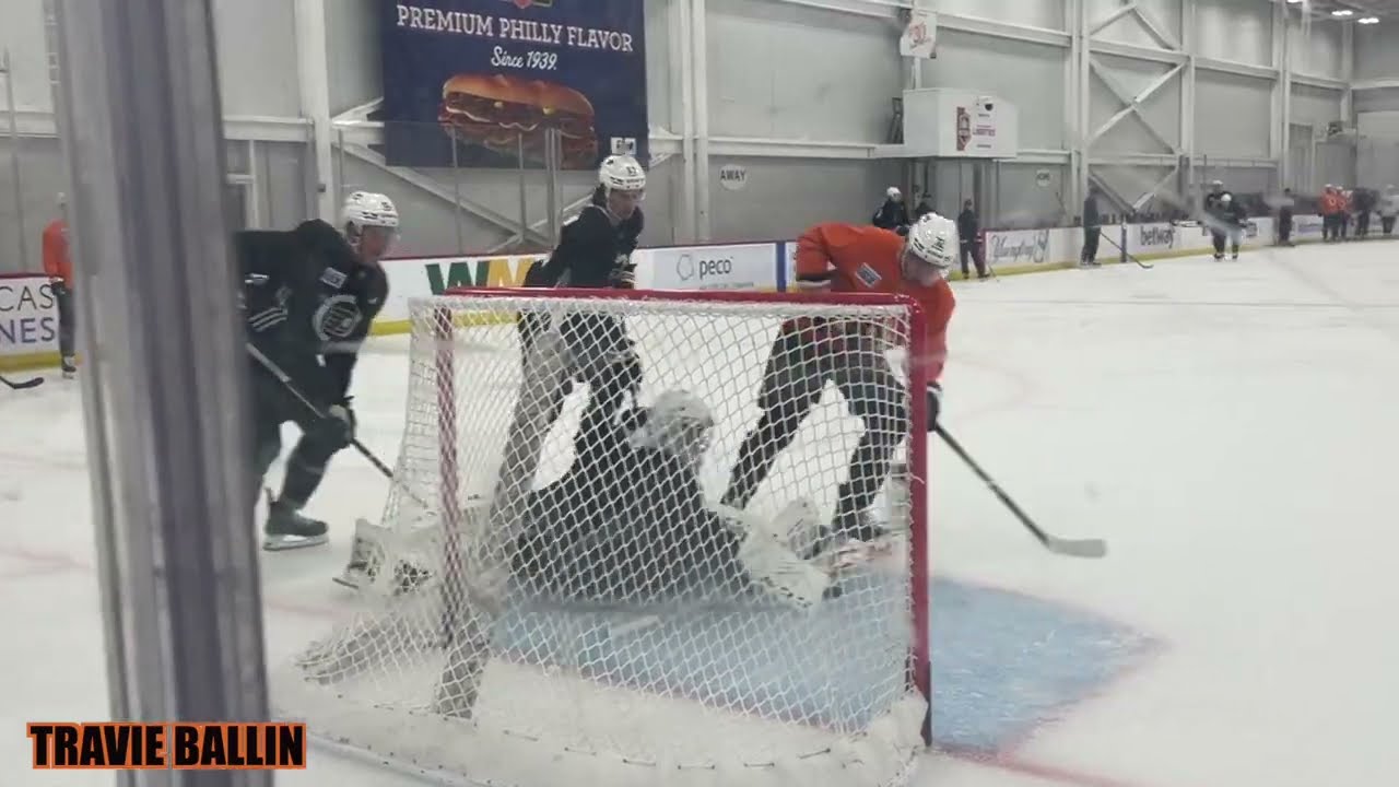 INSANE Carson Bjarnason Save | Philadelphia Flyers Development Camp 7/5/24