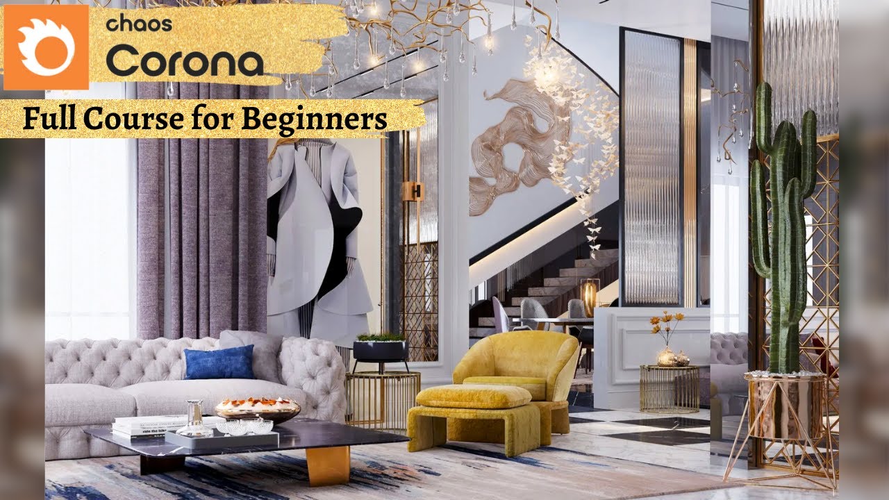 Corona 9 Complete Tutorial for Beginners | Corona with 3DS Max