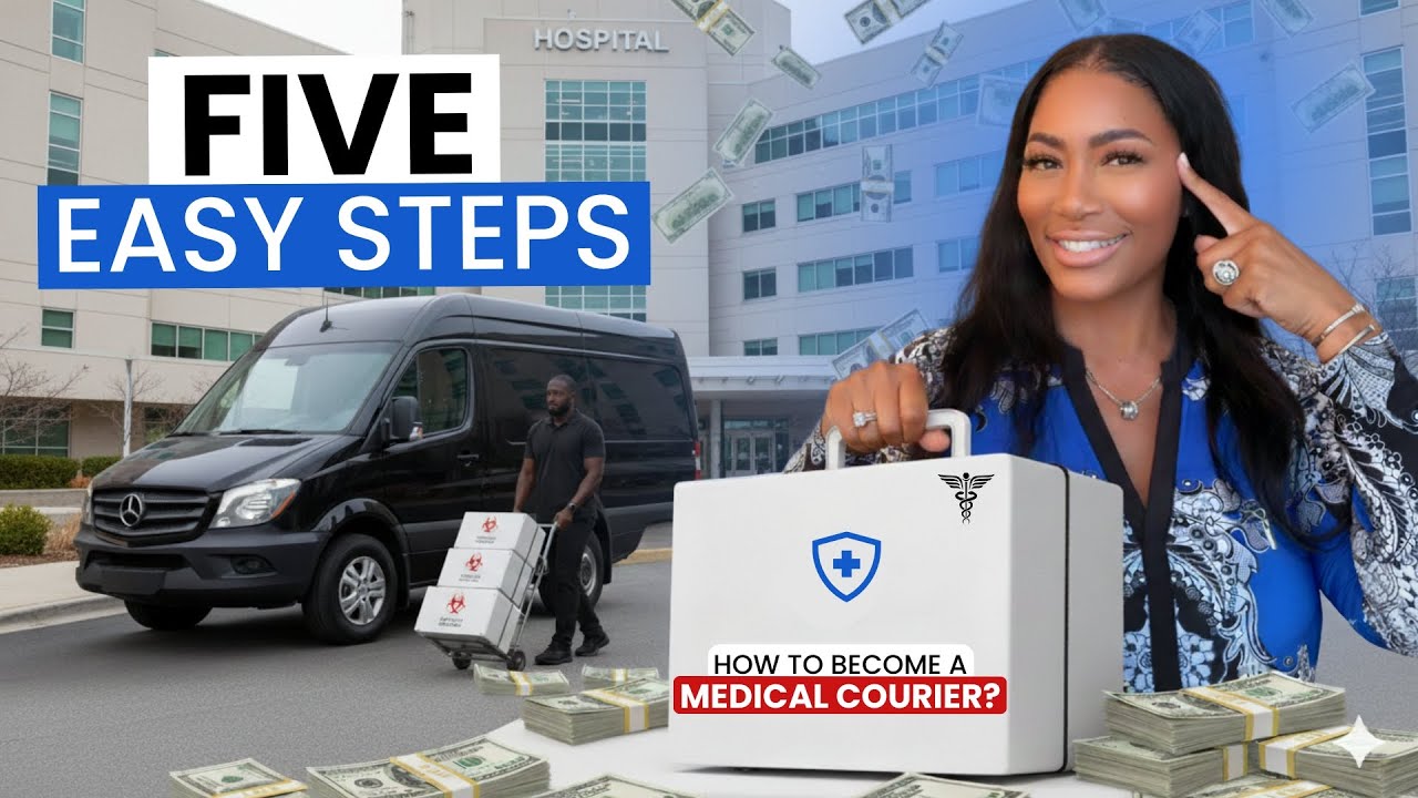 How to Become a Medical Courier in 5 EASY Steps | Here's How GovCon!