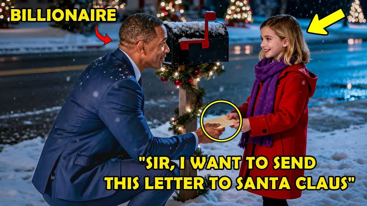 A Little Girl Asked Santa to Help Her Mom Find a Job, Then A Billionaire Read It and Cried
