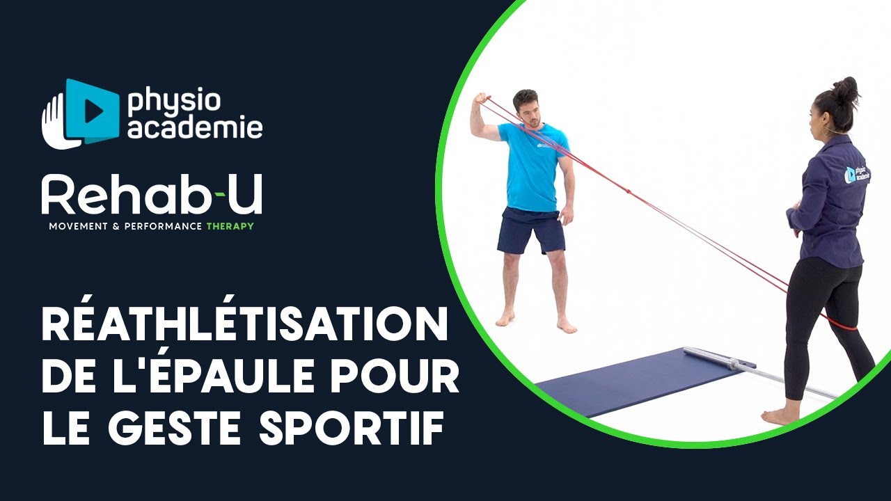 🇫🇷 R&eacute;athl&eacute;tisation de l'&eacute;paule pour le geste sportif 🇫🇷