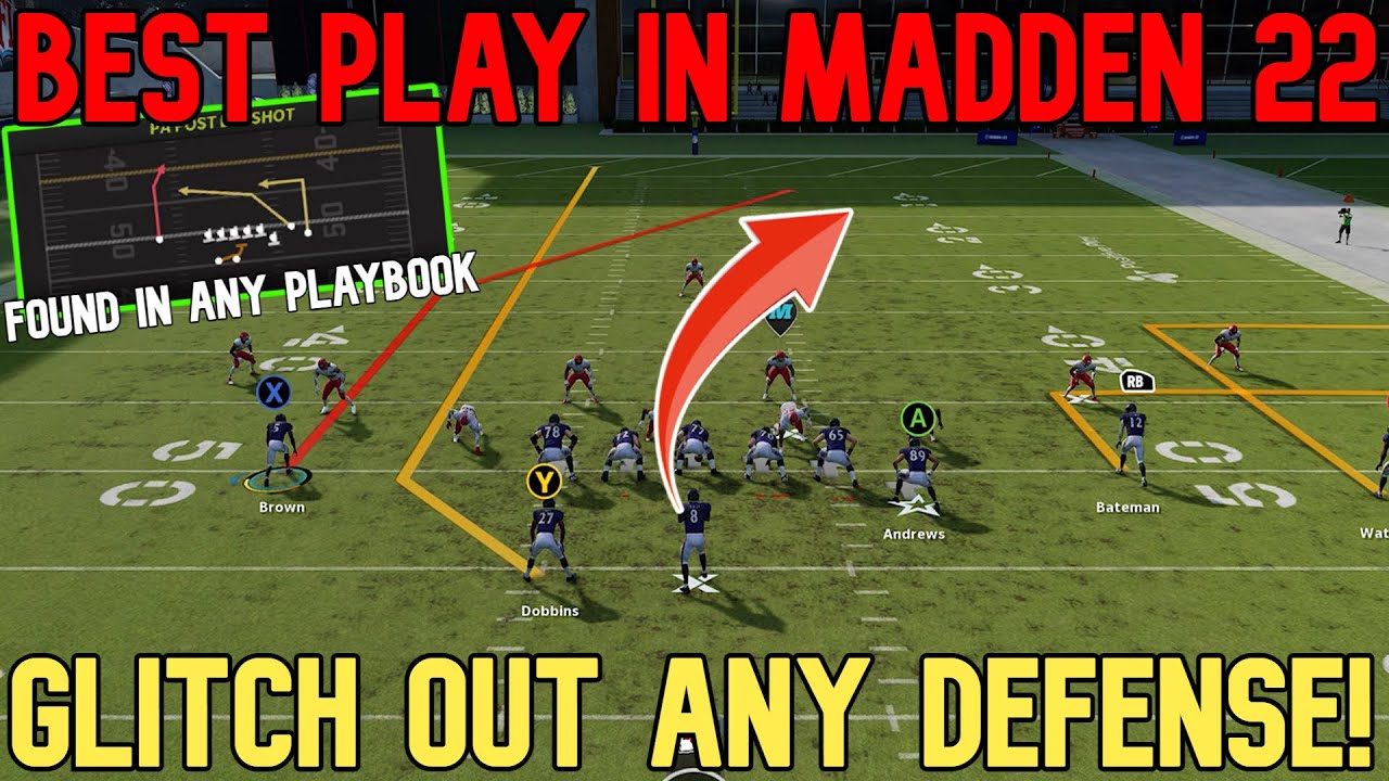 🚨BEST PLAY IN MADDEN NFL 22!🚨 Scores vs Any Defense & Found in Every Playbook! Offense Tips & Tricks