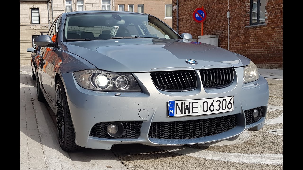 Jak brzmi bmw 320d bez tłumika końcowego e90 91 92 93 e87 e60 e61 318 320 120 520 muffler delete bmw